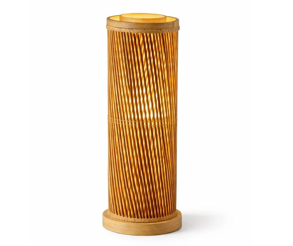 Bamboo Table Lamp Bashontika Bloom